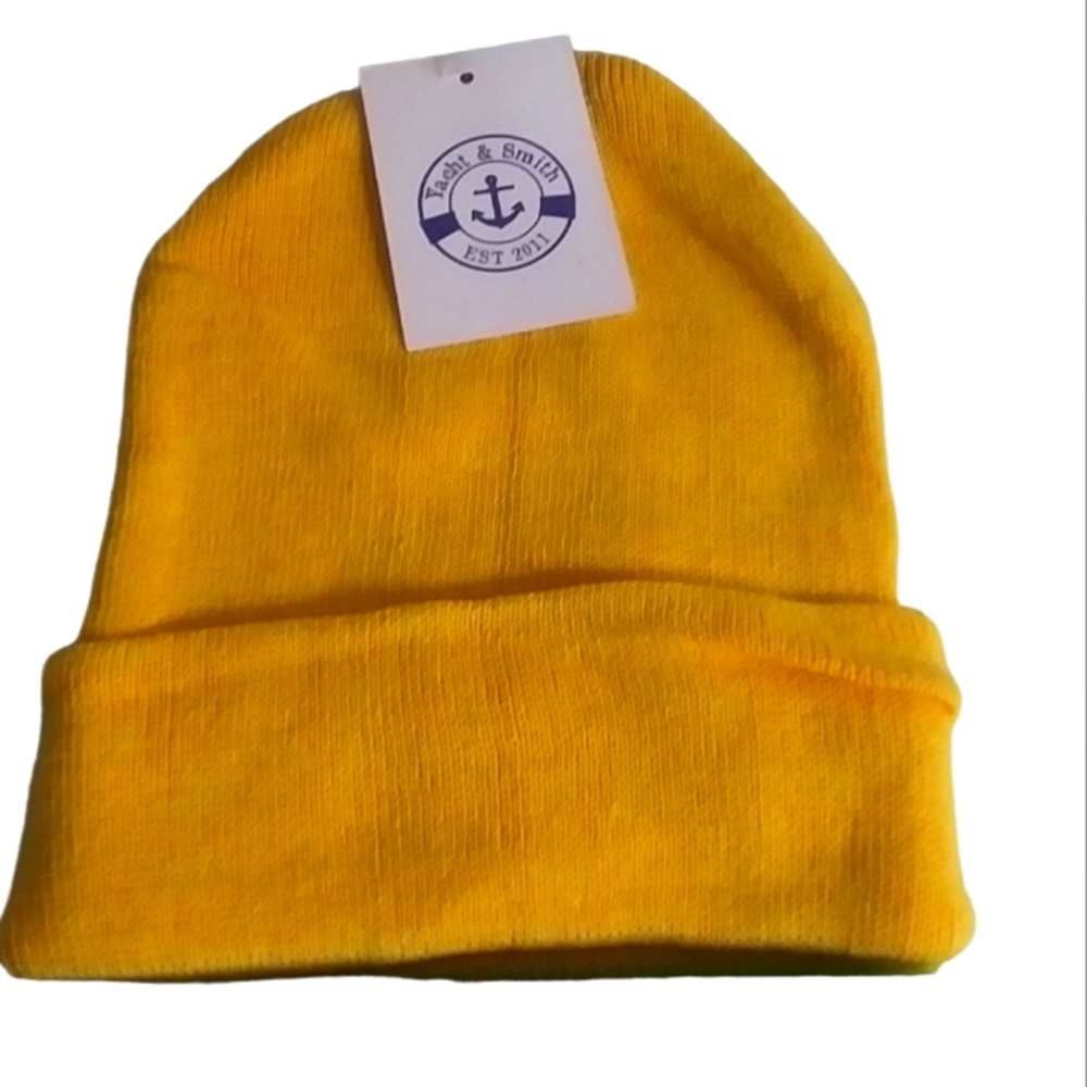 Yellow Beanie Yacht & Smith